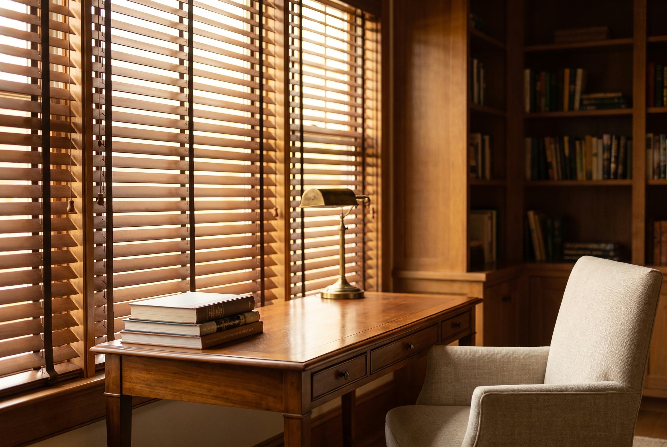 Hunter Douglas Blinds in a New England home