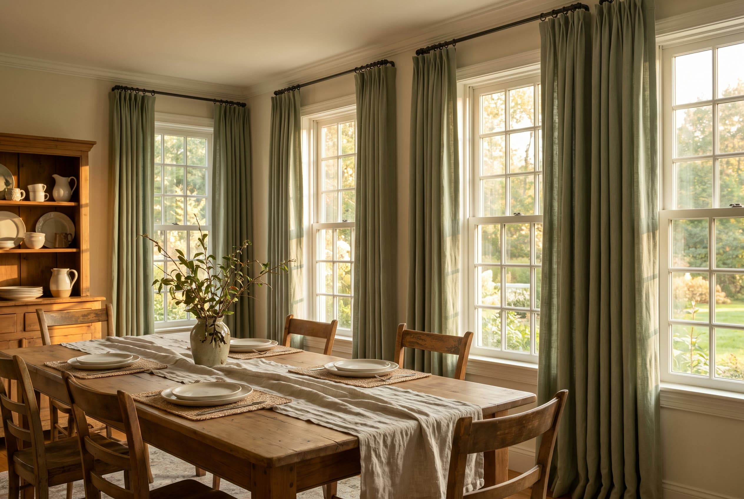 Hunter Douglas Drapery in a New England home
